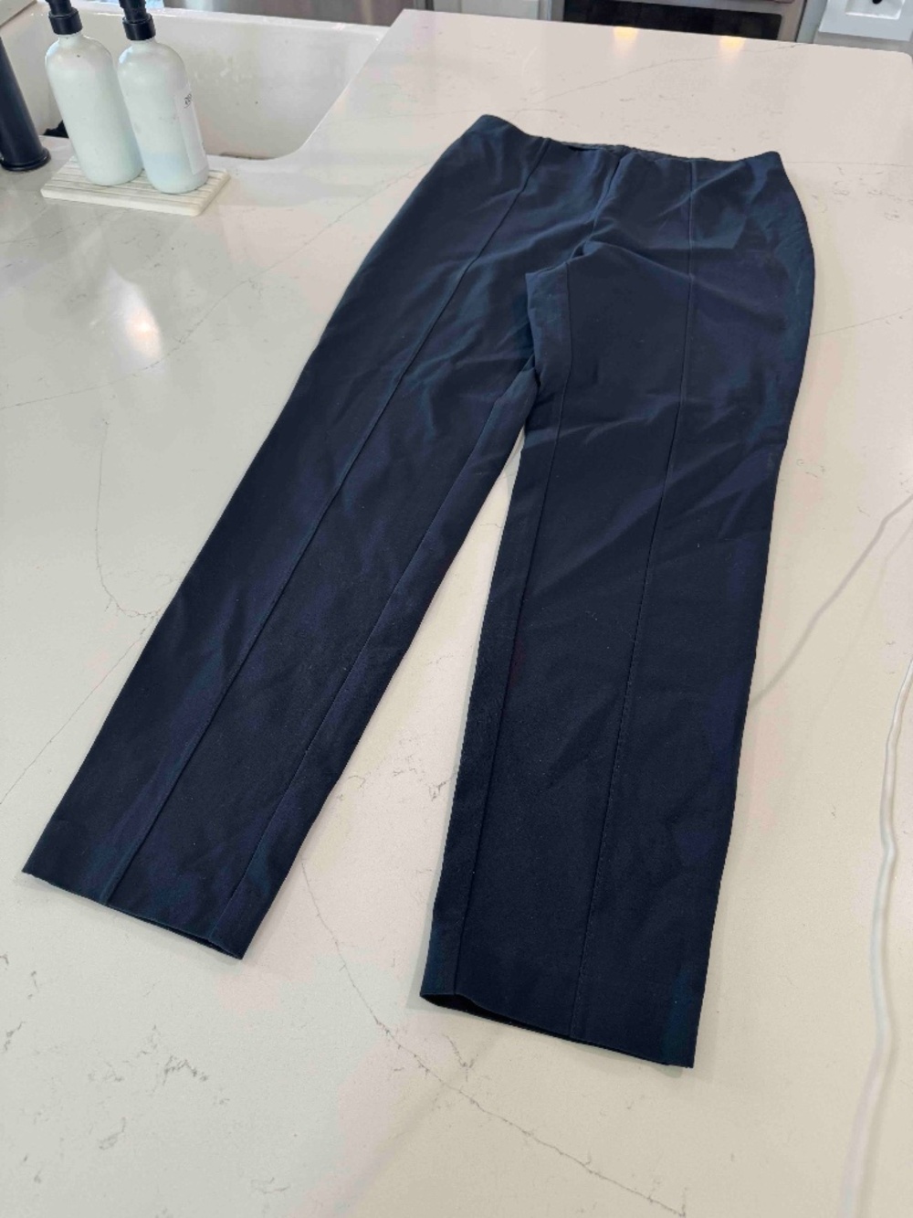 J. Jill Ponto slim leg Navy Pants Sz M